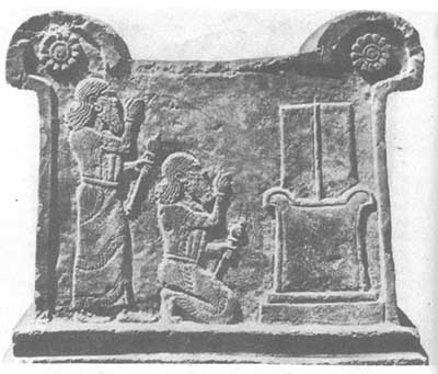 Ołtarz króla Tukultininurty I z pierwszej połowy XIII wieku p.n.e.