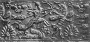 Asyryjska pieczęć cylindryczna